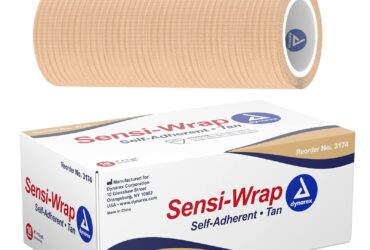 Dynarex 3174 Sensi Wrap, Self-Adherent, 4" x 5 yd Tan, 18/cs