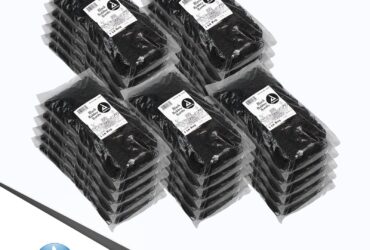 Dynarex 2166 Black Rubber Bands, 1 lb. bag, 25bags/cs