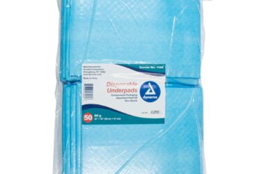 Dynarex 1346 Disposable Underpads, 23" x 36" (60g), 3/50/cs