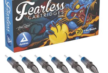 Dynarex 9407 Fearless Tattoo Cartridges - Bugpin Round Liner, 1005RL, 5/20/cs