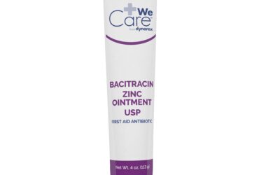Dynarex 1175 Bacitracin Zinc Ointment, 4 oz. Tube, 72/cs
