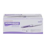 Ethicon (Johnson & Johnson) 963242 Dermabond Advanced™ Skin Adhesive – 0.7 mL, Liquid, with Precision Dome Applicator – 12 per Box