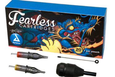 Dynarex 9361 Fearless Tattoo Cartridges - Round Shader, 1204RS, 5/20/cs