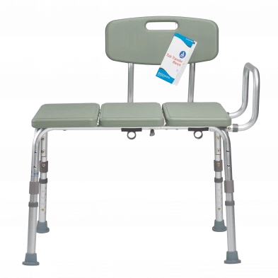 Dynarex 10326-4 Tub Transfer Bench, Gray, 1pc/bx,4bx/cs