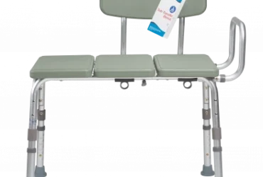 Dynarex 10326 Tub Transfer Bench, Gray, 1pc/bx