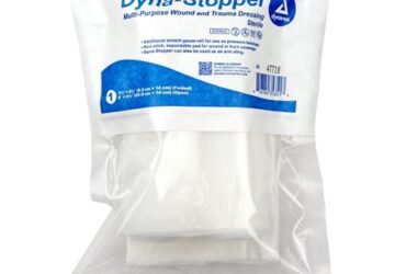 Dynarex 3535 Dyna-Stopper Trauma Dressing - Sterile, 3.5" x 5.5", 60/cs