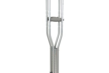 Dynarex 10103-8 Aluminum Crutches - Tall, 5'10" - 6'6", 2pc/pk,8pk/cs