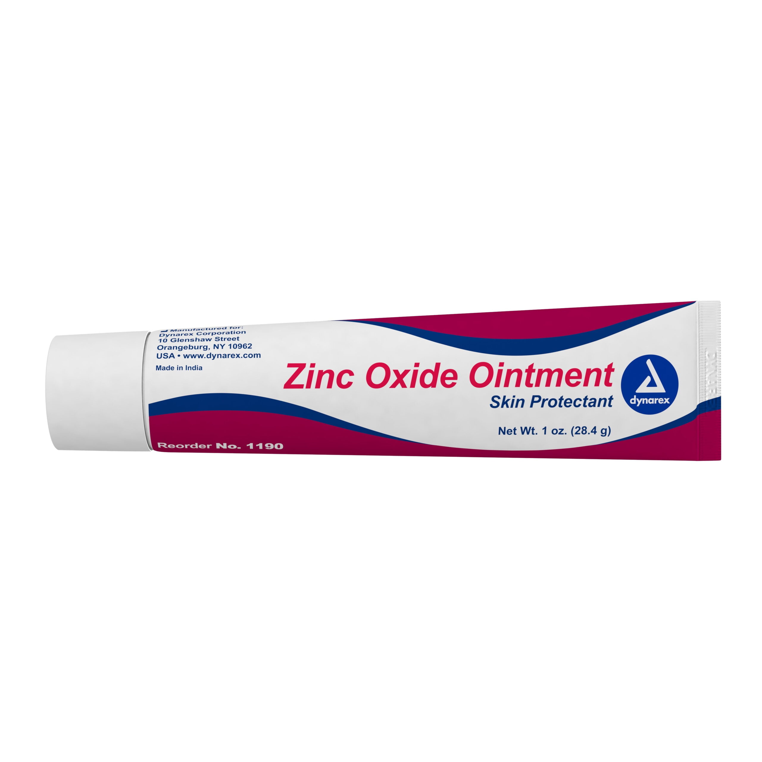 Dynarex-Zinc-Oxide-Skin-Protectant-1-Oz-Tube-Dynarex-1190-1-Count_f13c5a83-bb78-43e0-a16a-05a85912a8a6.a413fd26aa502368942e009cdd19ecb2.jpeg Dynarex 1190 Zinc Oxide Ointment, 1 oz. Tube, 72/cs