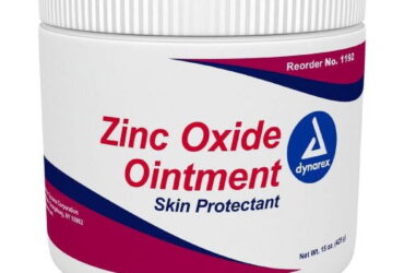 Dynarex 1192 Zinc Oxide Ointment, 15 oz. Jar, 12/cs