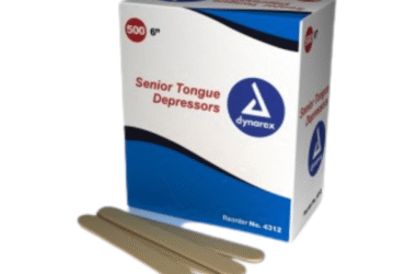 Dynarex 4323 Wood Applicator, 6", 12/864/cs