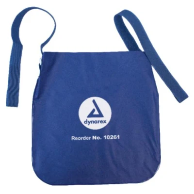 Dynarex 10261 Urinary Drainage Bag Holder, Light Blue/White, 50pc/cs