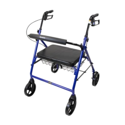 Dynarex 10217 Bariatric HD Rollator, 700 lb. Weight Capacity, 1/pc