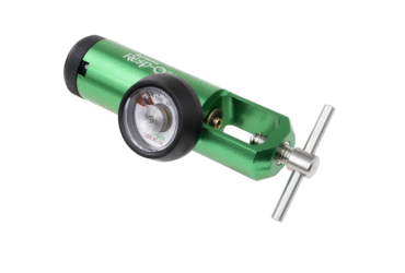 Dynarex 36353 CGA 870 Oxygen Regulator - 0-25 LPM, 0-25 LPM, Barb Outlet, Brass-S, 5/1/cs