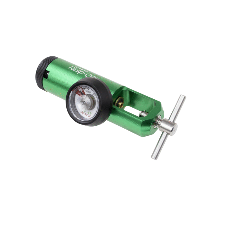 Dynarex 36353 CGA 870 Oxygen Regulator - 0-25 LPM, 0-25 LPM, Barb Outlet, Brass-S, 5/1/cs