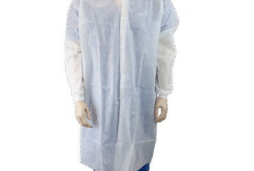 Dynarex 1982 Lab Coat w/out Pockets, Small, White, 3/10/cs