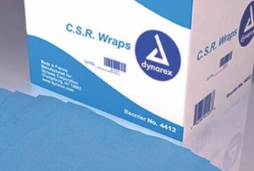 Dynarex 4412 CSR Wraps, 12" x 12", 1000/cs