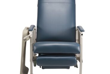 Dynarex 10520 Geri Chair 3-Position Recliner, Blueridge, 1pc/cs