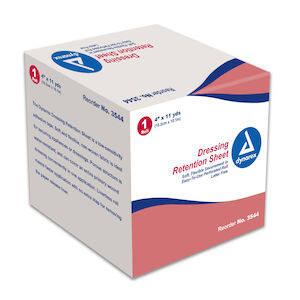 dyn-3544_medium.jpg Dynarex 3544 Dressing Retention Sheet - Latex Free, 4" x 11 yd, 5/cs