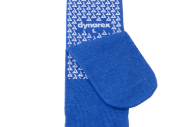 Dynarex 2182 Slipper Socks, Large, Dark Blue, 48/cs