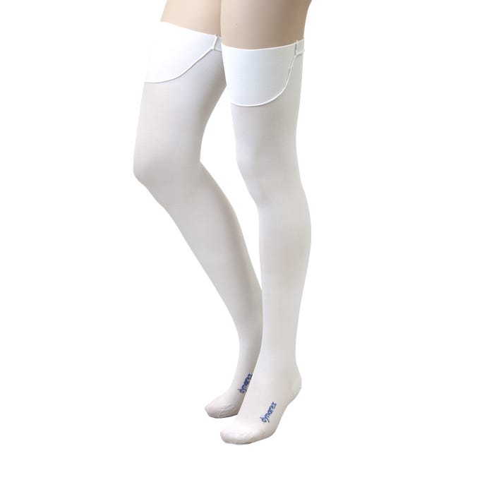 Dynarex 1910 DynaFit Compression Stockings - Knee, Small, 5/12/cs