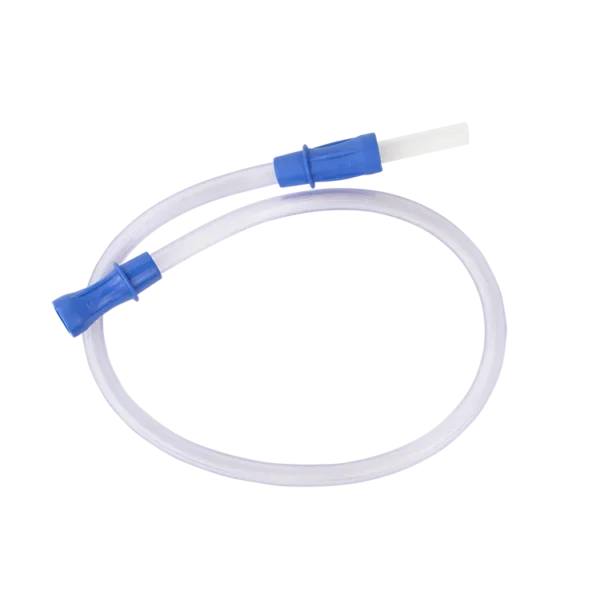 Dynarex 32106 Suction Connecting Tubing w/ Male Connector, Non-Conductive,, 3/16" x 12' Tube, 20/cs