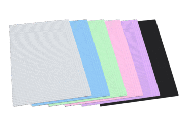 Dynarex 4495 Dental Bibs - Lavender, 17 3/4" x 12 7/8", 500/cs