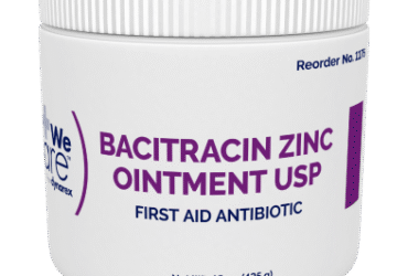 Dynarex 1176 Bacitracin Zinc Ointment, 15 oz. Jar, 12/cs