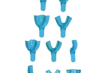 Dynarex 2223 Impression Trays, No. 4, Medium Lower, 10/12/cs