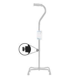 Dynarex RPQC-05LB Quad Cane Adjustment Knob, Black, 1