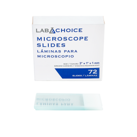 Dynarex 4178 Microscope Slides, Double Frosted, corner grounded, 75 x 25 x 1 mm, 20/72/cs