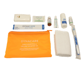 Dynarex 4899 Daily Essentials Deluxe Hygiene Kit, w/ Body Lotion, 20/cs