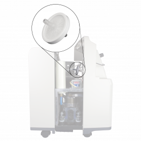 Dynarex RPOC-18BF 5L Concentrator Bacterial Filter, White, 1