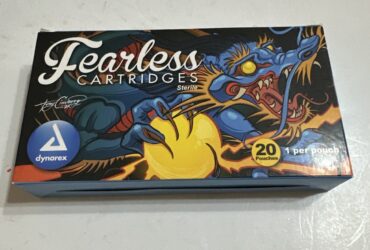 Dynarex 9367 Fearless Tattoo Cartridges - Round Shader, 1213RS, 5/20/cs