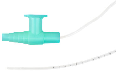 Dynarex 32000 Single Suction Catheter - Graduated w/ Control Valve, 6 Fr, Pediatric, 50/cs