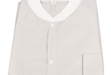 Dynarex 2006 Labjacket w/ Pockets, XX-Large, White, 3/10/cs