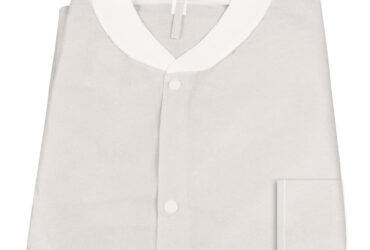 Dynarex 2004 Labjacket w/ Pockets, Large, White, 3/10/cs