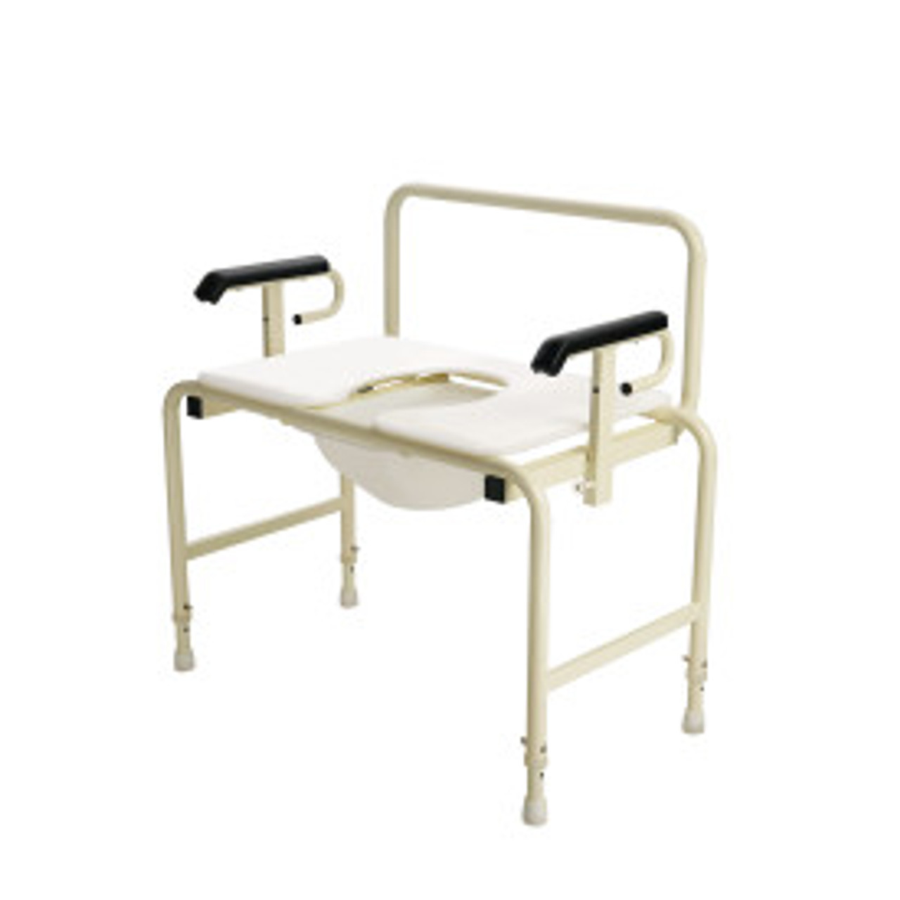 xt9aiissqnexldxmx0bx__01862.1735583121.jpg Dynarex RPBC-03LR Bariatric HD Drop Arm Commode Legrest-pair, 1 Pr.