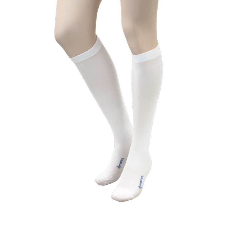 Dynarex 1912 DynaFit Compression Stockings - Knee, Large, 5/12/cs