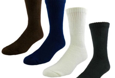 JOBST SENSIFOOT CREW CLOSED TOE WHITE MD