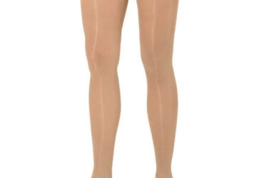 RELIEF THIGH 20-30 OPEN TOE SILICONE PETITE BEIGE SM