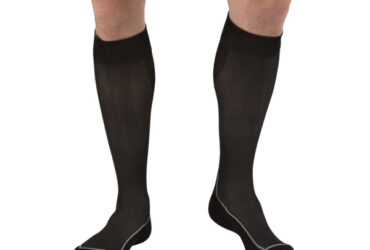 JOBST ACTIVEWEAR KNEE 15-20 CLOSED TOE COOL BLACK LG CASE