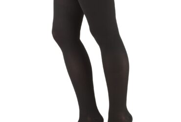 GRADUATED THERAPY 20-30 THIGH CLOSED TOE BLACK LG