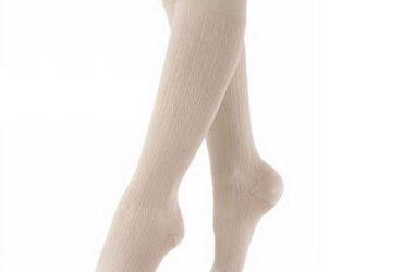 JOBST SOSOFT 20-30 KNEE BROCADE CLOSED TOE SAND XL