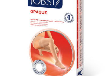 JOBST OPAQUE THIGH 20-30 CLOSED TOE DOT NATURAL SM