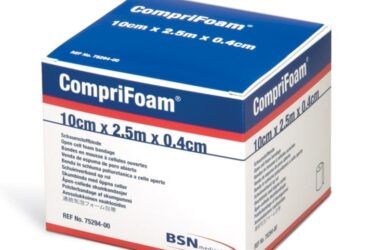 COMPRIFOAM BANDAGE FOAM OPEN CELL 10 X 0.4CM