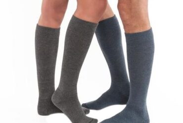 JOBST ACTIVEWEAR KNEE 30-40 CLOSED TOE DENIM BLUE LFC