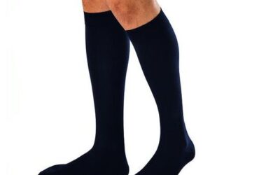 JOBST FOR MEN AMBITION SOFTFIT KNEE 15-20 6 REG NAVY