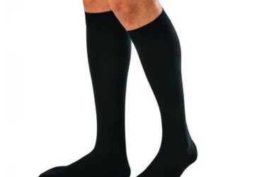 JOBST FOR MEN AMBITION SOFTFIT KNEE 20-30 2 REG BLACK