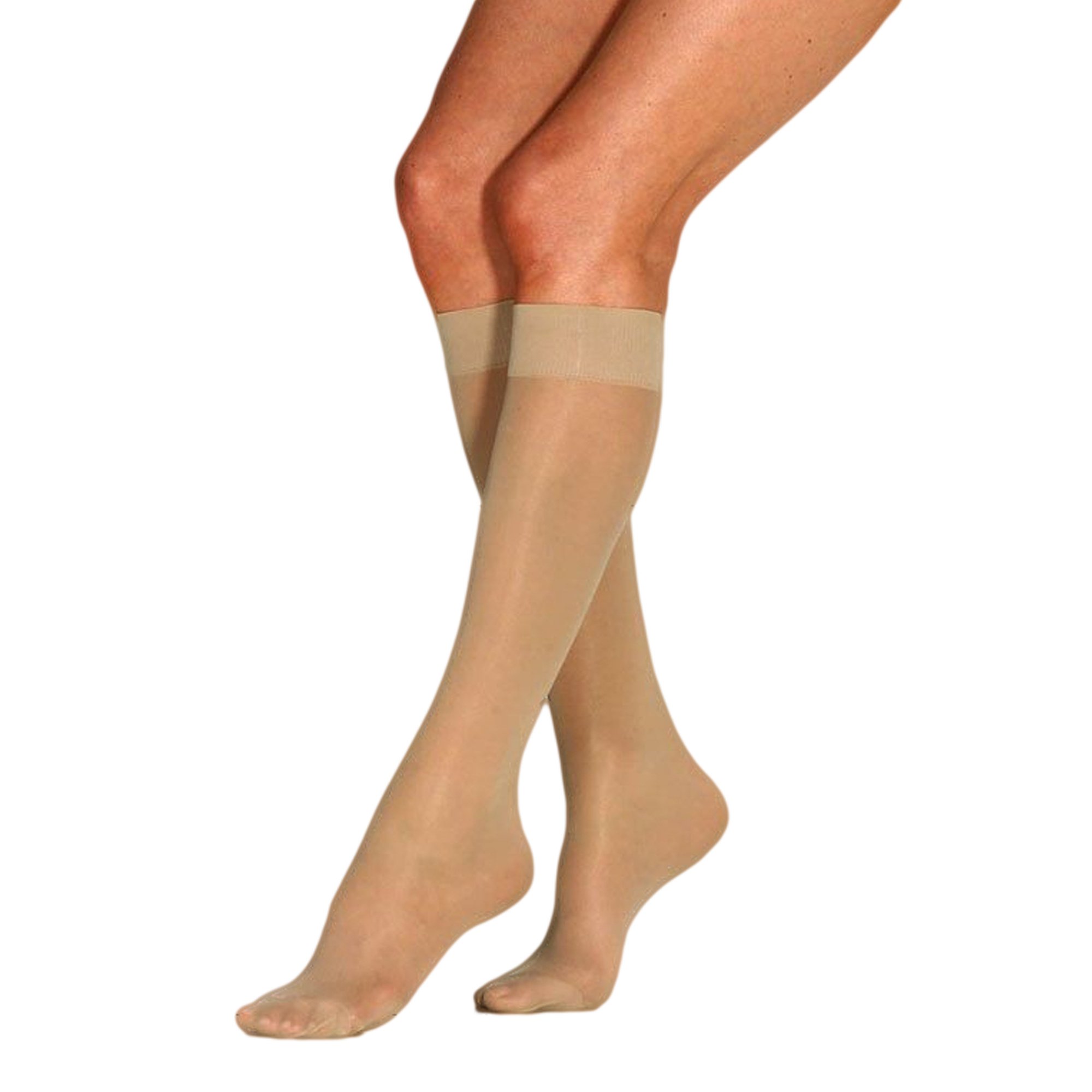 322468_1-3.jpg JOBST ULTRASHEER KNEE 15-20 OPEN TOE SUN BRONZE LG