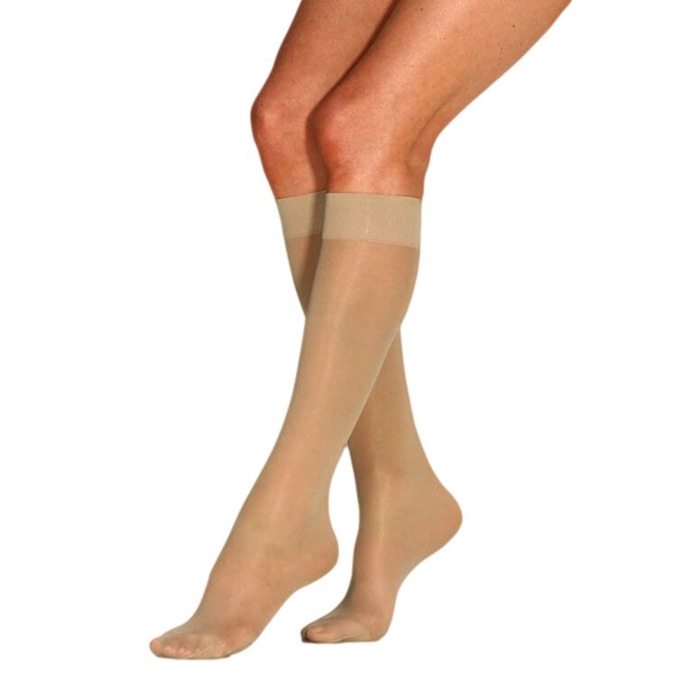 JOBST ULTRASHEER KNEE 20-30 CLOSED TOE SUN BRONZE LG